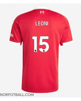 Billige Fotballdrakt Liverpool Giovanni Leoni #15 Replika Hjemmedrakt 2025-26 Kortermet